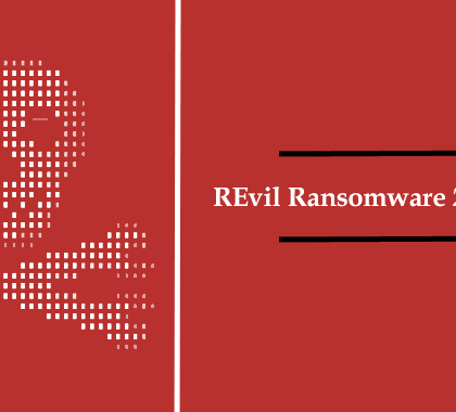 Indicator of compromise (IoC) of REvil ransomware